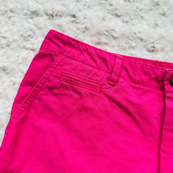 GAP Summer Shorts Palm Springs Pink Cotton Preppy Classic Womens Sz 2R 3" Inseam - Picture 4 of 8
